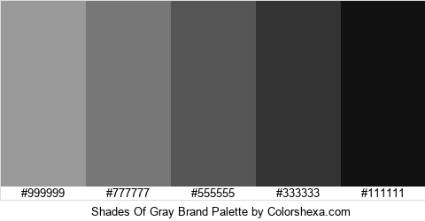Shades Of Gray Brand Colors Logo