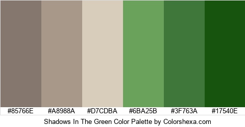 Shadows In The Green Color Colors Logo