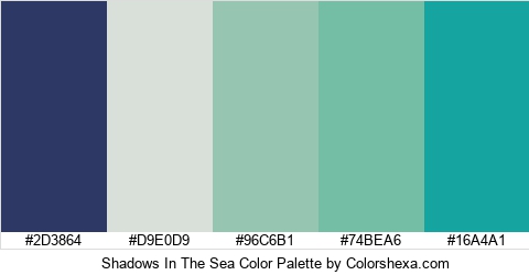 Shadows In The Sea Color Colors Logo