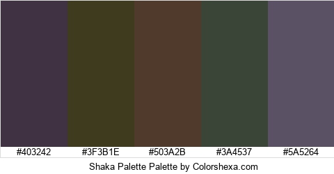Shaka Palette Colors Logo