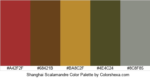 Shanghai Scalamandre Color Colors Logo