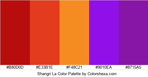 Shangri La Color Colors Logo