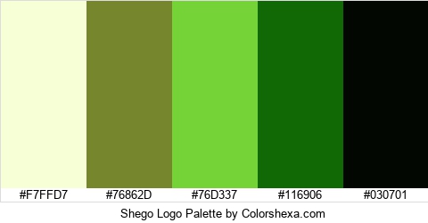 Shego Logo Colors Logo