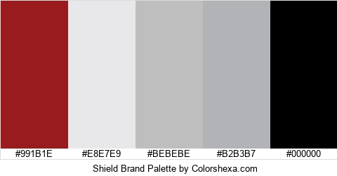 Shield Brand Colors Logo
