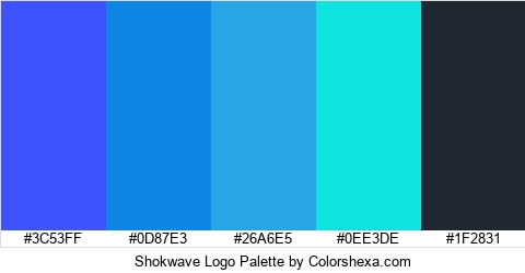 Shokwave Logo Colors Logo