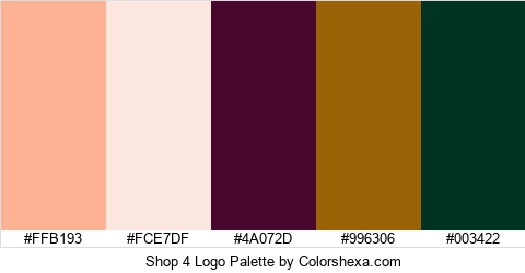 Shop 4 Logo Colors Logo