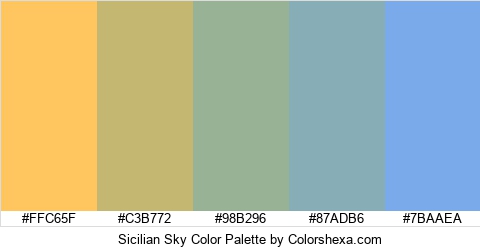 Sicilian Sky Color Colors Logo