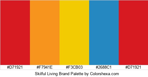 Skilful Living Brand Colors Logo