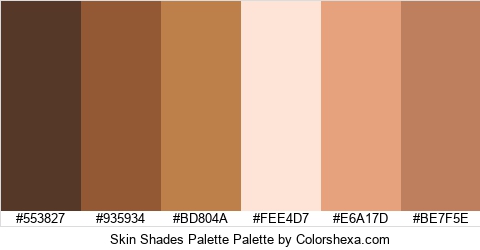Skin Shades Palette Colors Logo