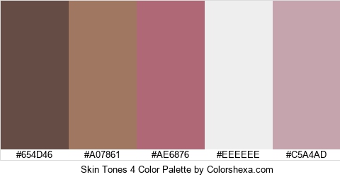 Skin Tones 4 Color Colors Logo