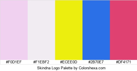 Skindna Logo Colors Logo