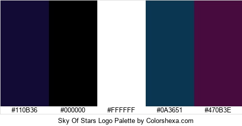 Sky Of Stars Logo Colors Logo