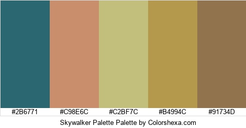Skywalker Palette Colors Logo