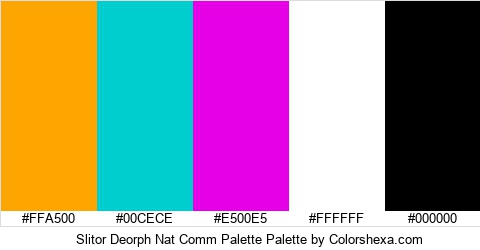 Slitor Deorph Nat Comm Palette Colors Logo