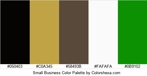 Small Business Color Colors Logo