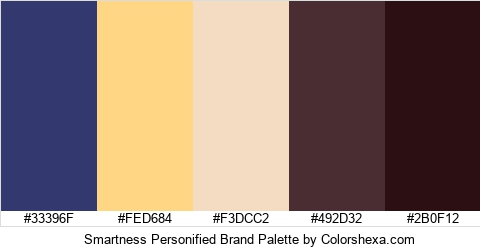 Smartness Personified Brand Colors Logo