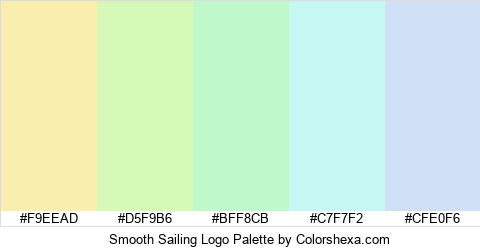 Smooth Sailing Logo Colors Logo