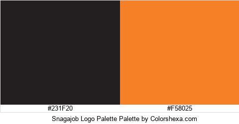 Snagajob Logo Palette Colors Logo