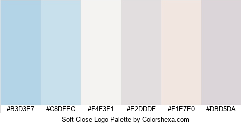 Soft Close Logo Colors Logo