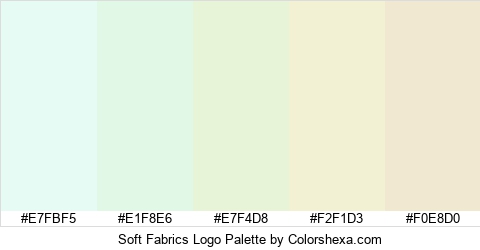 Soft Fabrics Logo Colors Logo