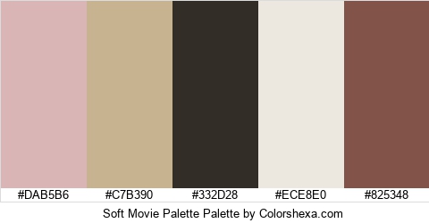 Soft Movie Palette Colors Logo