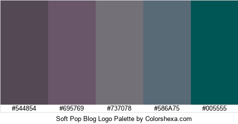 Soft Pop Blog Logo Colors Logo