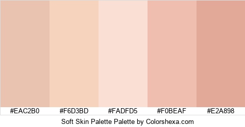 Soft Skin Palette Colors Logo