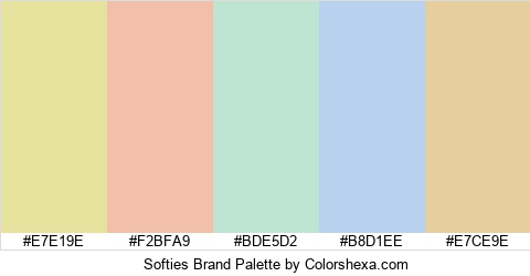 Softies Brand Colors Logo