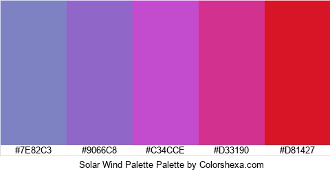 Solar Wind Palette Colors Logo