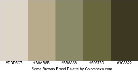 Some Browns Brand Colors Logo