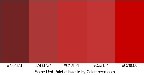Some Red Palette Colors Logo