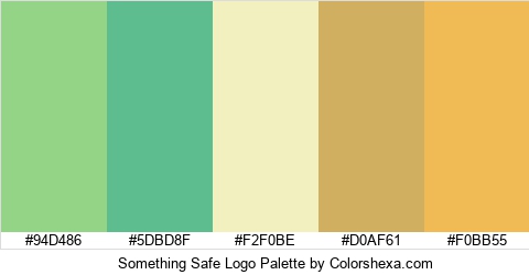 Something Safe Logo Colors Logo