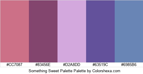 Something Sweet Palette Colors Logo