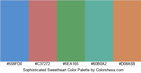 Sophisticated Sweetheart Color Colors Logo
