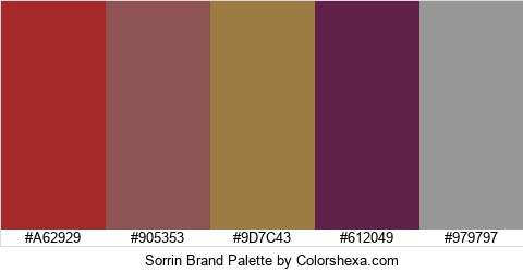 Sorrin Brand Colors Logo