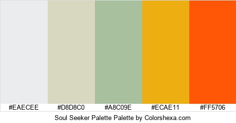 Soul Seeker Palette Colors Logo
