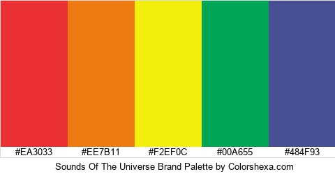 Sounds Of The Universe Brand Colors Logo