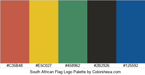 South African Flag Logo Colors Logo