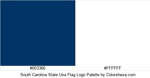 South Carolina State Usa Flag Logo Colors Logo