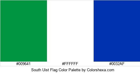 South Uist Flag Color Colors Logo