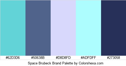 Space Brubeck Brand Colors Logo