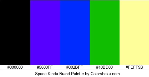 Space Kinda Brand Colors Logo