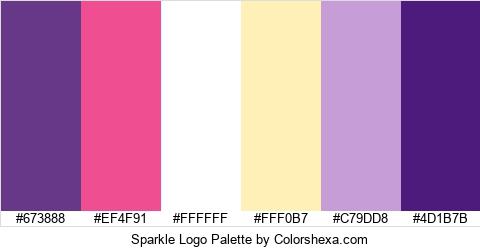 Sparkle Logo Colors Logo