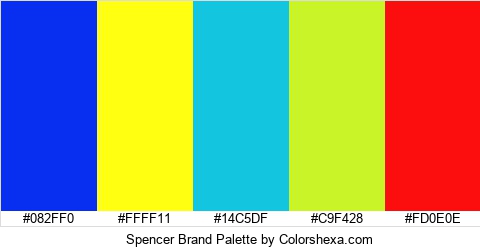 Spencer Brand Colors Logo
