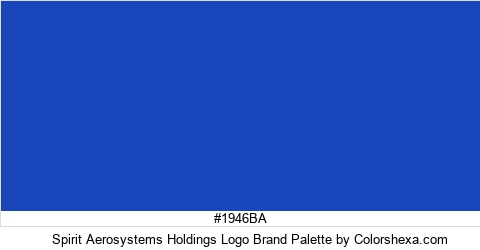 Spirit Aerosystems Holdings Logo Brand Colors Logo