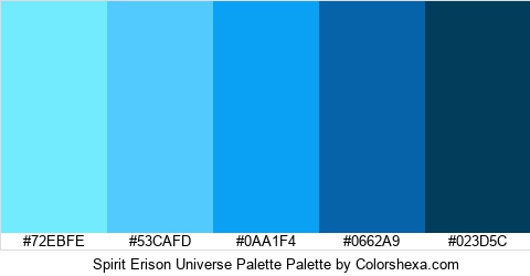 Spirit Erison Universe Palette Colors Logo