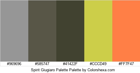 Spirit Giugiaro Palette Colors Logo