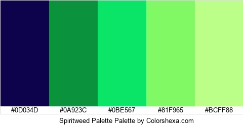 Spiritweed Palette Colors Logo