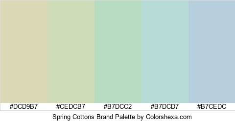 Spring Cottons Brand Colors Logo