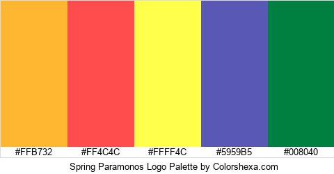 Spring Paramonos Logo Colors Logo